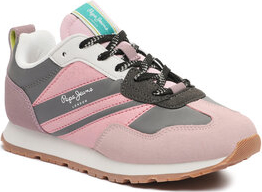 Różowe buty sportowe dziecięce Pepe Jeans
