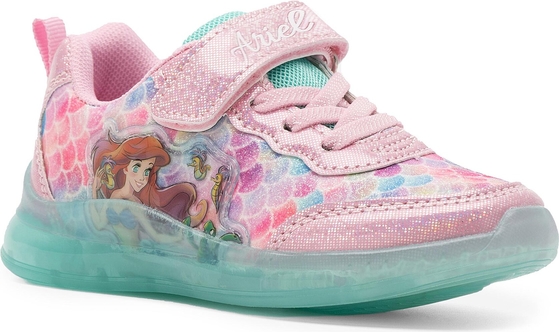 Różowe buty sportowe dziecięce Princess sznurowane