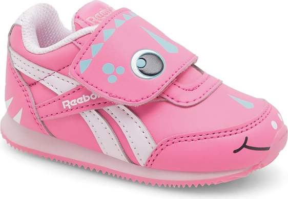 Różowe buty sportowe dziecięce Reebok na rzepy
