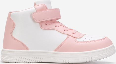 Różowe buty sportowe dziecięce Zapatos dla dziewczynek sznurowane