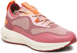 Różowe buty sportowe Hoff w sportowym stylu z płaską podeszwą sznurowane