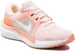 Różowe buty sportowe Nike w sportowym stylu z płaską podeszwą zoom