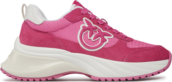 Różowe buty sportowe Pinko