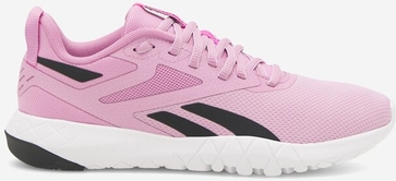 Różowe buty sportowe Reebok sznurowane