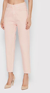 Różowe jeansy DeeZee w stylu casual