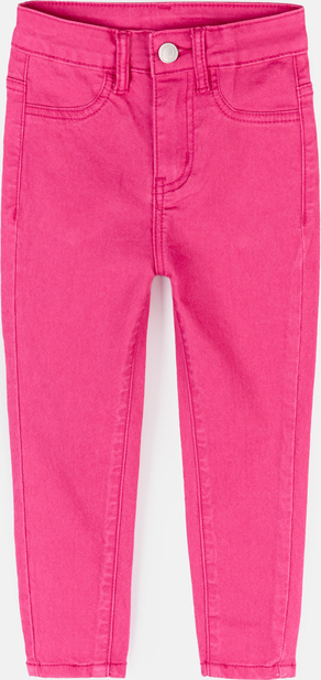 Różowe jeansy Gate z jeansu