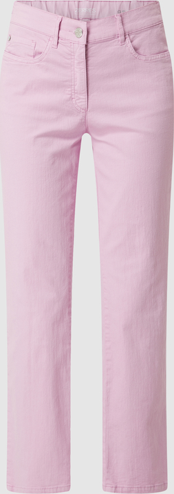 Różowe jeansy Zerres