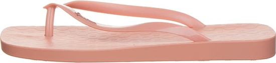 Różowe klapki Ipanema z płaską podeszwą