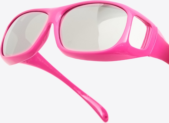 Różowe okulary damskie Cropp