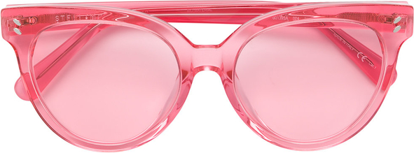Różowe okulary damskie Stella Mccartney Eyewear
