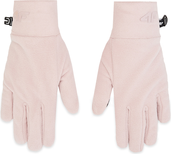 Różowe rękawiczki 4F