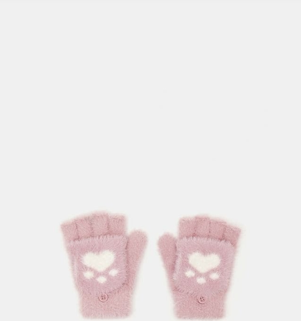 Różowe rękawiczki Sinsay