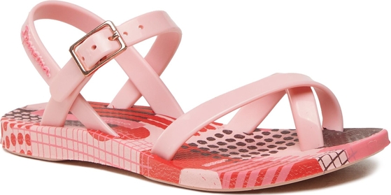 Różowe sandały Ipanema w stylu casual