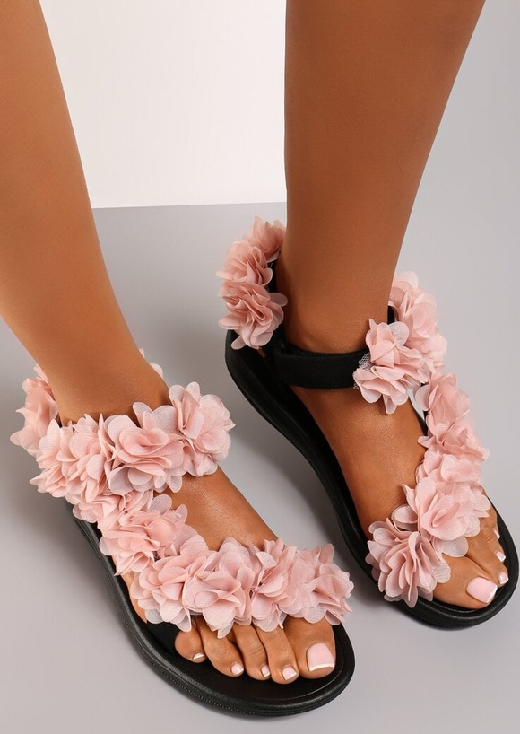 Różowe sandały Renee