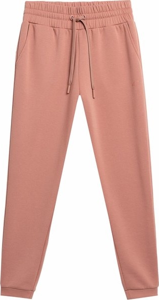 Różowe spodnie 4F z dresówki
