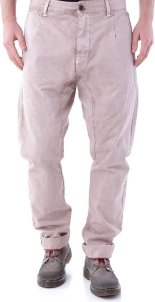 Różowe spodnie Bray Steve Alan z bawełny