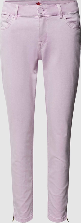 Różowe spodnie Buena Vista z bawełny