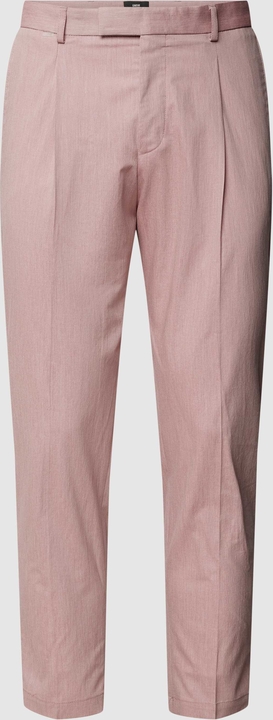 Różowe spodnie Cinque z bawełny w stylu casual