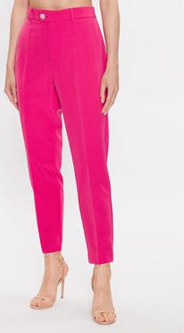 Różowe spodnie Custommade w stylu casual