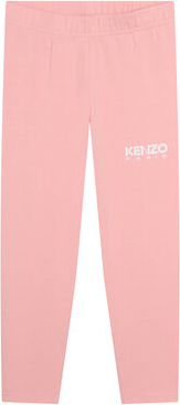 Różowe spodnie dziecięce Kenzo Kids