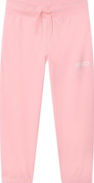 Różowe spodnie dziecięce Kenzo Kids