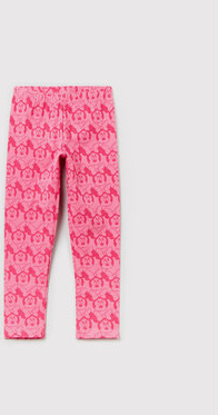 Różowe spodnie dziecięce OVS