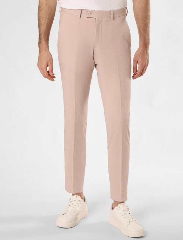 Różowe spodnie Finshley & Harding w stylu casual