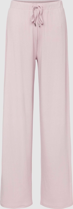 Różowe spodnie Guess w stylu retro