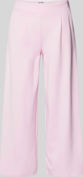 Różowe spodnie Ichi w stylu retro