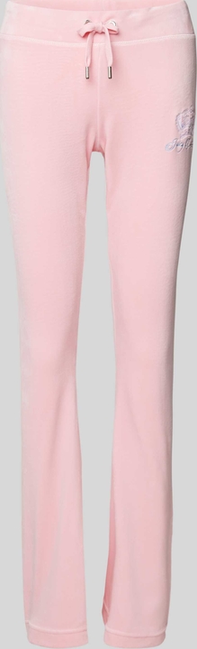 Różowe spodnie Juicy Couture