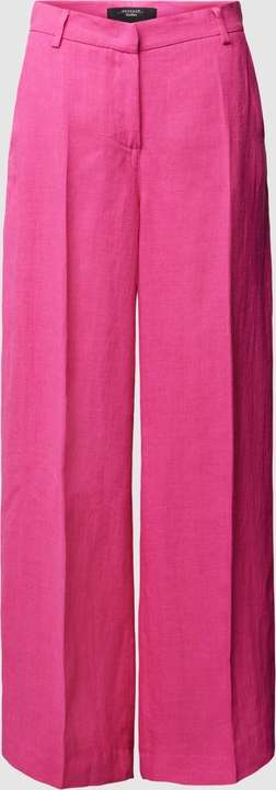 Różowe spodnie MaxMara w stylu retro