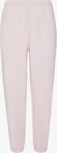Różowe spodnie New Balance w stylu casual