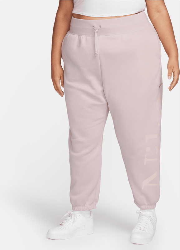 Różowe spodnie Nike