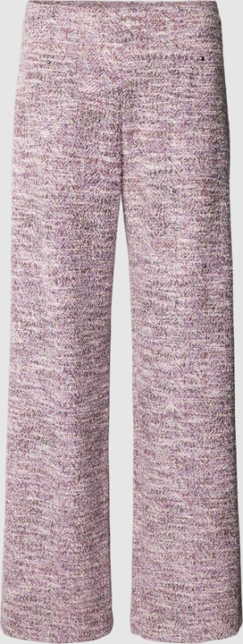 Różowe spodnie Raffaello Rossi z bawełny