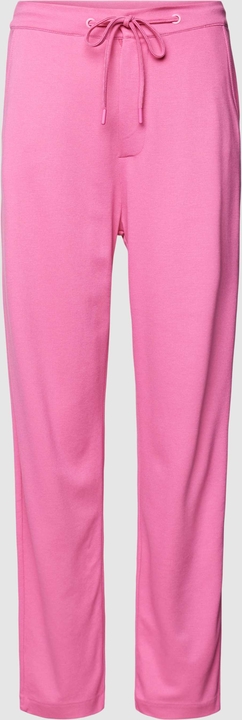 Różowe spodnie Rich & Royal w stylu casual