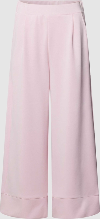 Różowe spodnie Rich & Royal z dresówki w stylu retro