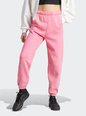 Różowe spodnie sportowe Adidas