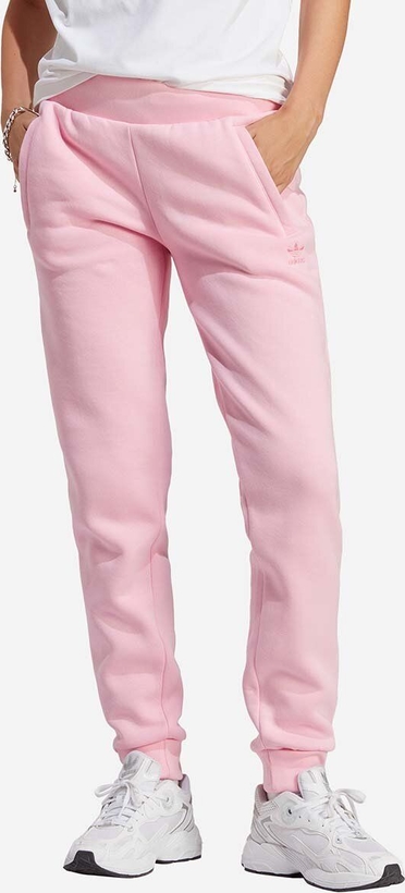 Różowe spodnie sportowe Adidas Originals