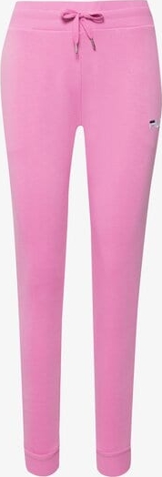 Różowe spodnie sportowe Fila w sportowym stylu