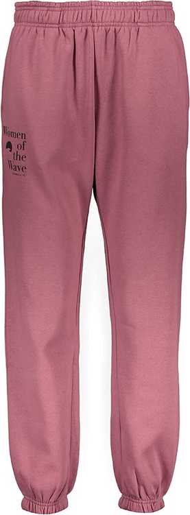 Różowe spodnie sportowe O´neill z bawełny