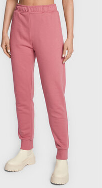 Różowe spodnie sportowe Outhorn w sportowym stylu z dresówki
