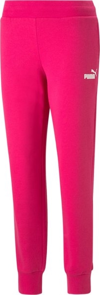 Różowe spodnie sportowe Puma w sportowym stylu