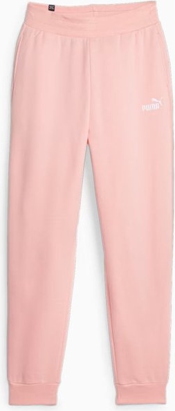 Różowe spodnie sportowe Puma z dresówki