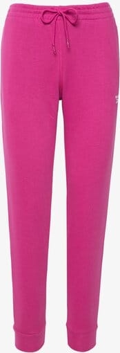 Różowe spodnie sportowe Reebok w sportowym stylu