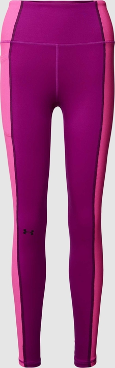 Różowe spodnie Under Armour w sportowym stylu
