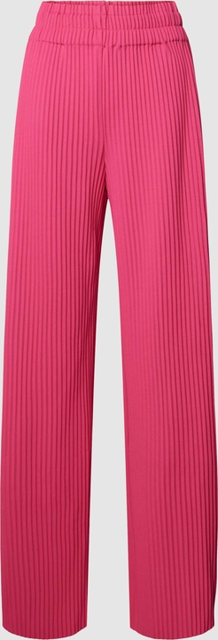 Różowe spodnie YAS w stylu retro