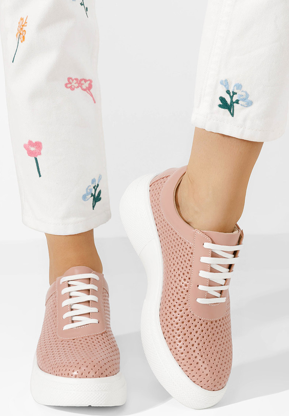 Różowe trampki Zapatos