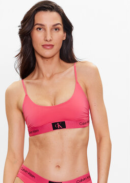 Różowy biustonosz Calvin Klein Underwear