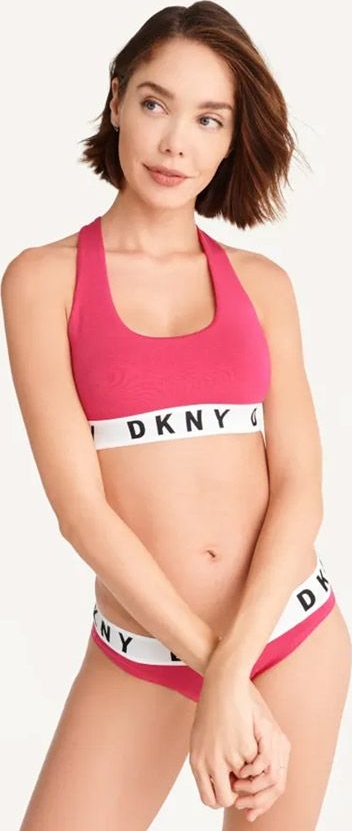 Różowy biustonosz DKNY