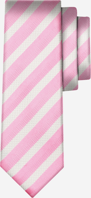 Różowy krawat wólczanka